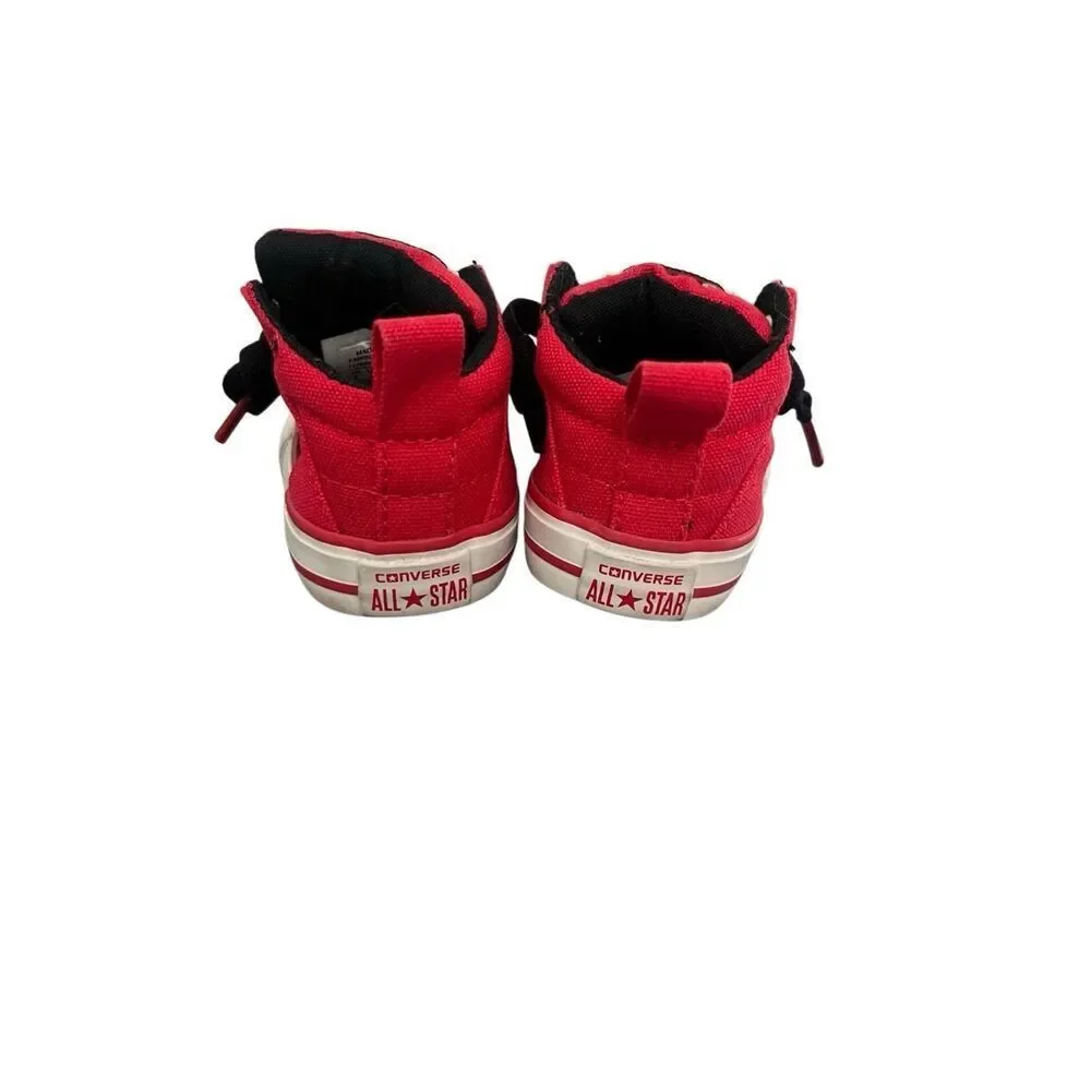 Converse Red and Black‎ Shoes Size 2